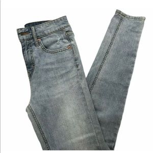 Women's High-Rise Skinny Jeans Wild Fable 00 Blue